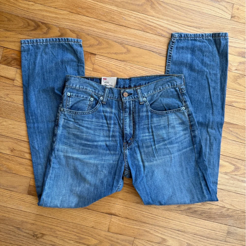 Levi's 505 Regular 32x30 Light Wash Jeans NWT 100% Cotton Made in Mexico